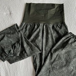 Lululemon Om Pant - Olive Green